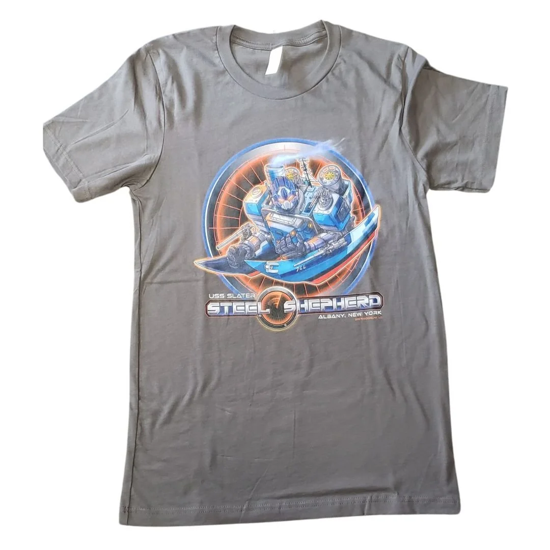 Steel Shepherd T-Shirt — USS SLATER Steel Shepherd T-Shirt — USS SLATER